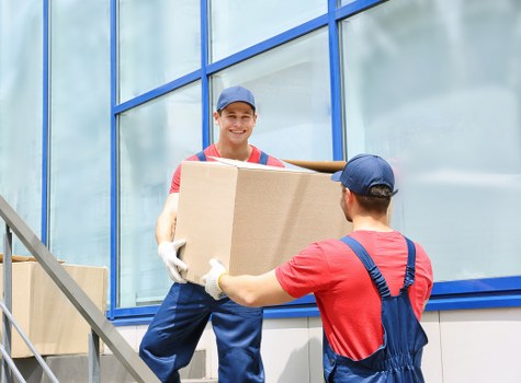 Recycling and after-move support for removal jobs