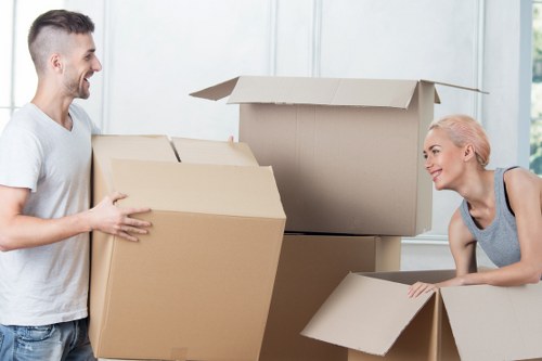 Example of load-based moving quote for a flat or house in Edgware