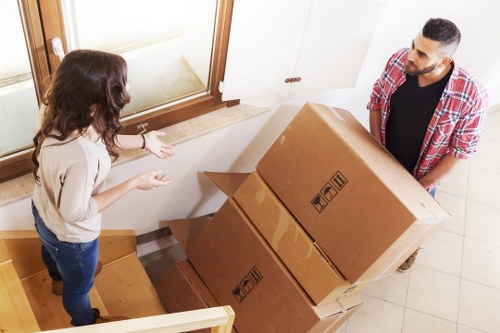 Careful loading and unloading by a local moving team
