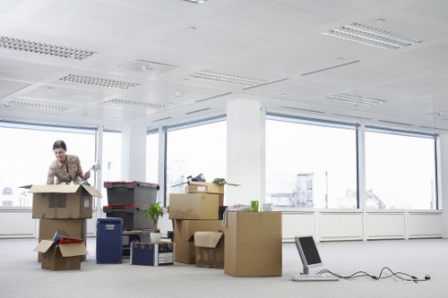 Commercial van transport for office and retail items in Edgware