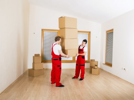 Careful boxing and labelling during an Edgware move